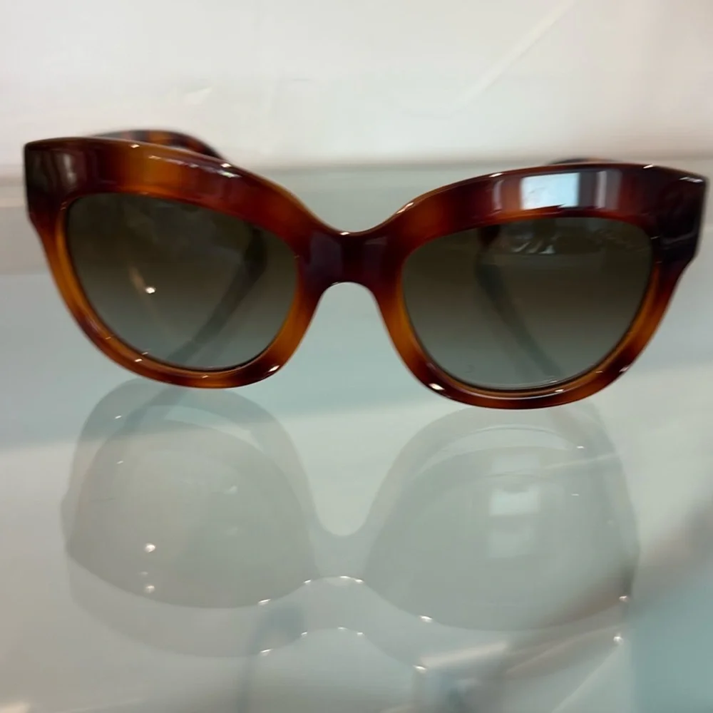 Classic Valentino Tortoiseshell Rockstud Sunglasses